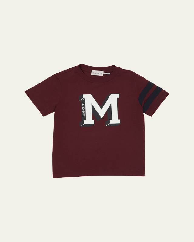 Boy's Big M Graphic Short-Sleeve T-Shirt, Size 4-14